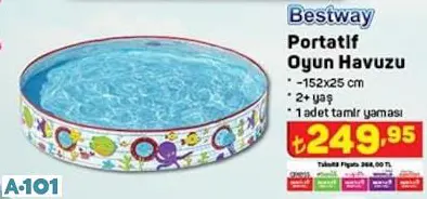 BESTWAY PORTATİF OYUN HAVUZU